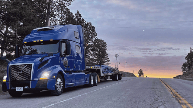 Step-Deck-Trailer-Highway